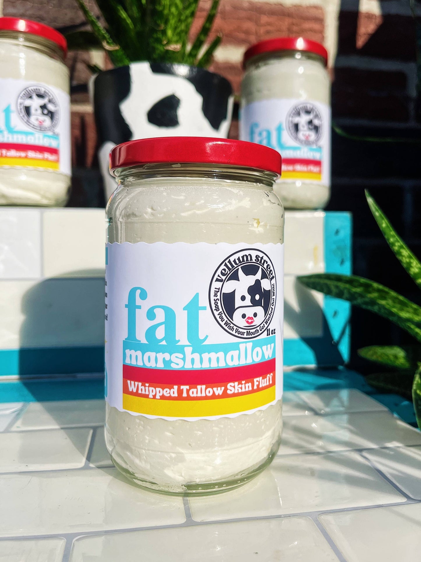 Fat marshmallow Whipped Tallow Skin Fluff