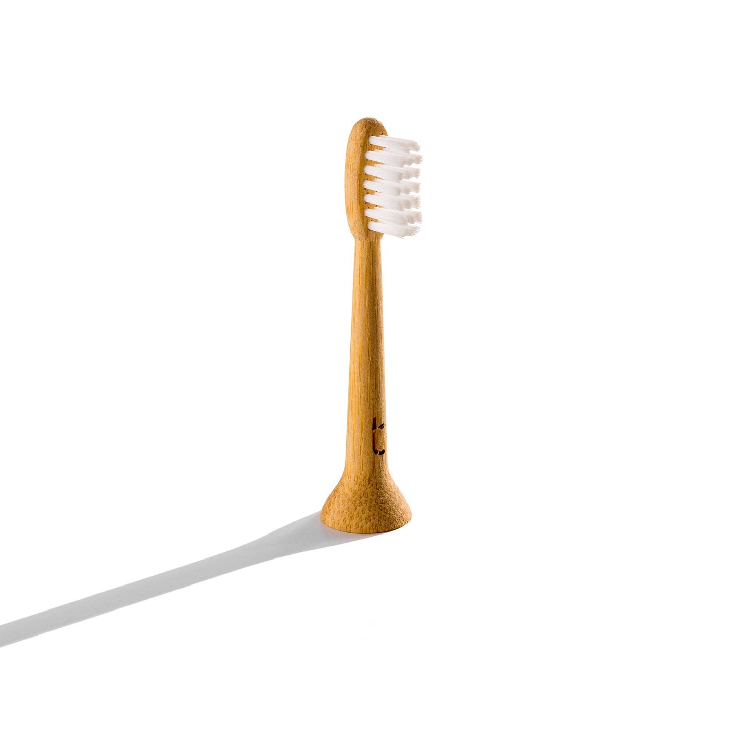 Solid Bamboo Electric Toothbrush Head