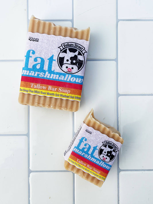 Fat marshmallow BAR SOAP