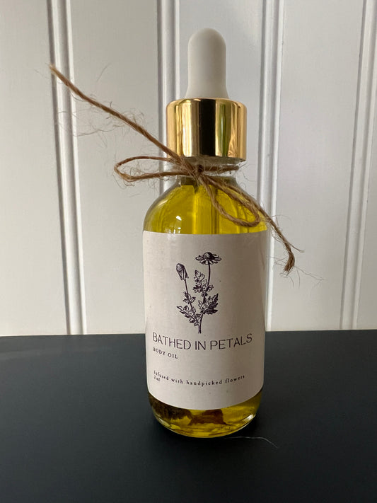 Bathed in Petals Body Oil