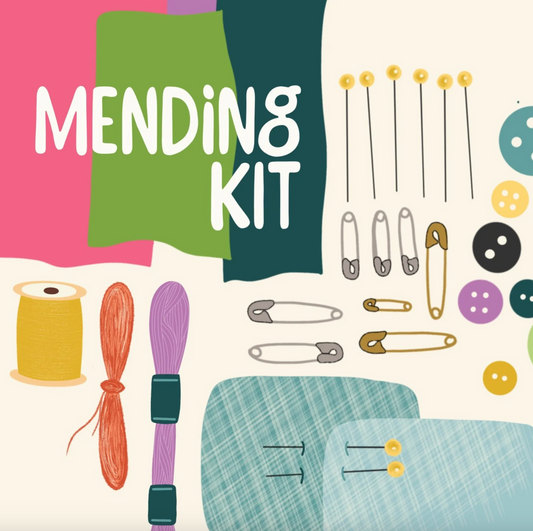 "Mend & Repair Your Own Clothing" Guide & Repair Kit