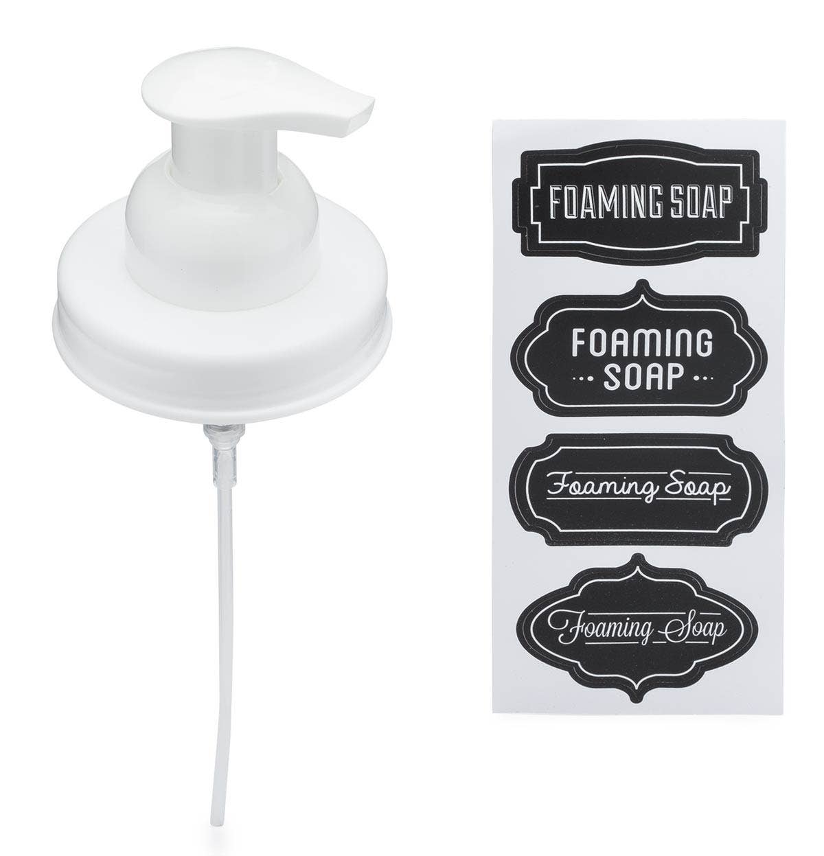 Mason Jar Foaming Soap Dispenser Lids