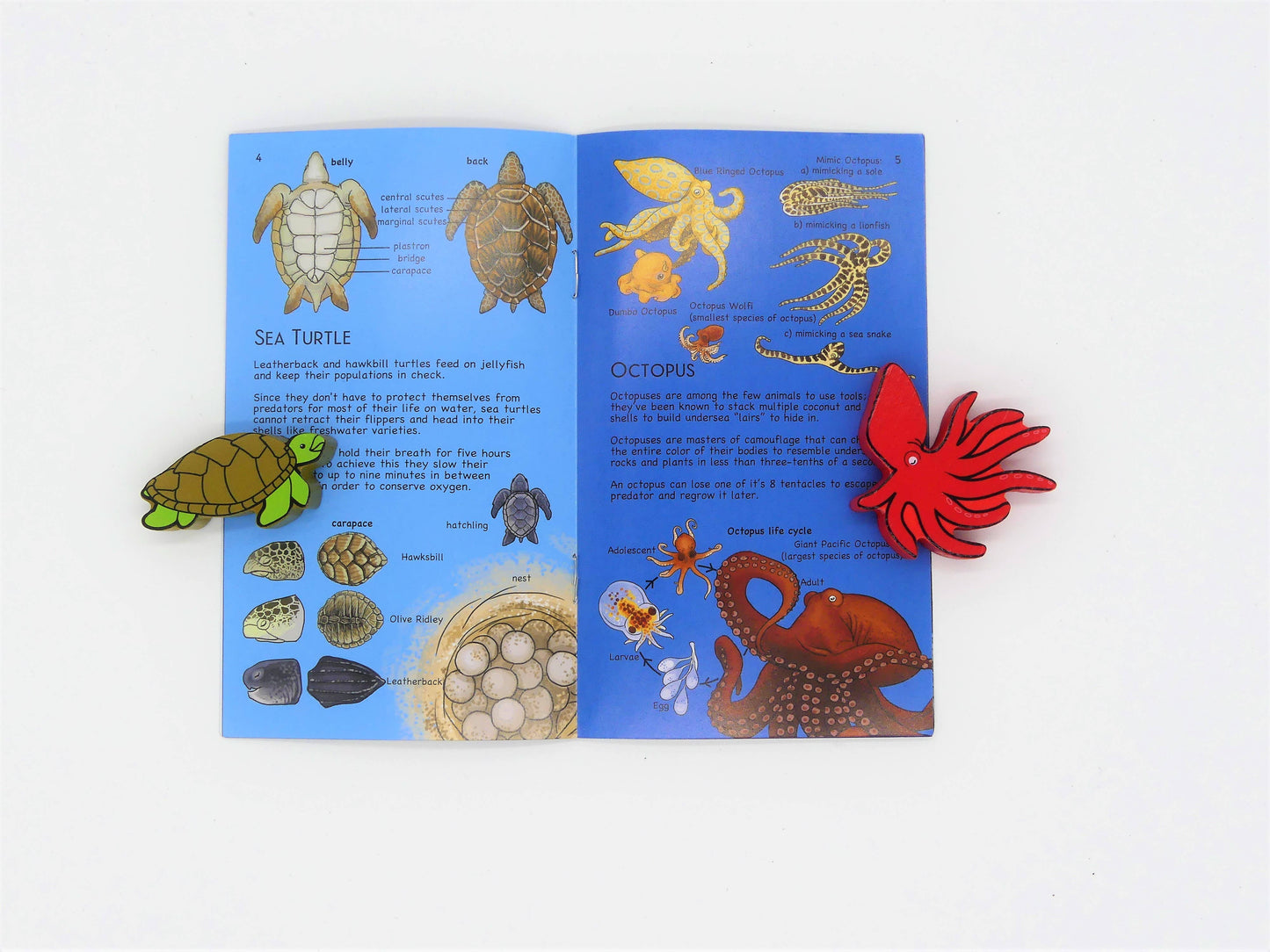 Ocean Animal Wooden Toy Set