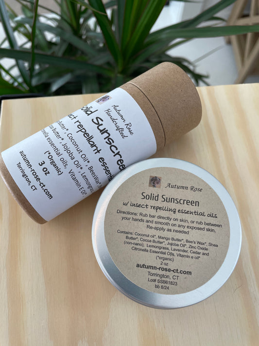 Solid Sunscreen w/ Insect Repellent