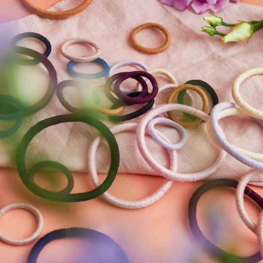 Plastic Free Hair Ties ROUND