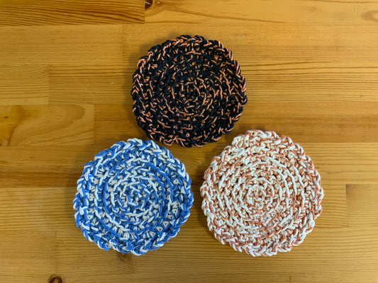 Knit Coasters 4-Packs